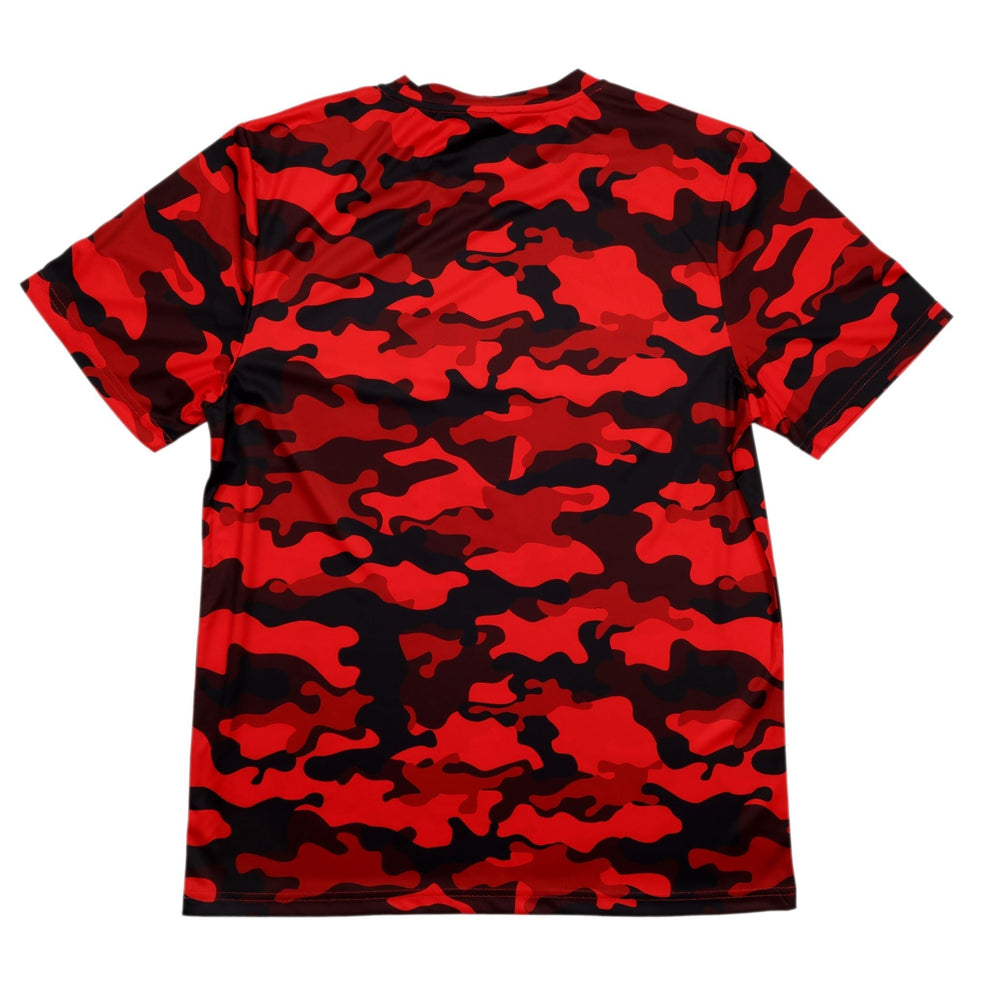 Hard MTN Dew Code Red Camo Running Short Sleeve Tee – HARD MTN DEW